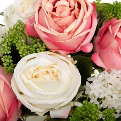 Atmosphera Créateur D'Intérieur Bouquet rond artificiel - H35 cm - Atmosphera* Plante Artificielle