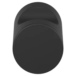 Best GoodHome Bouton de meuble arrondi Dizel noir Ø2cm x h. 2.5cm x p.2.5cm