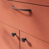 Outlet GoodHome Bouton de meuble arrondi Primel mat noir Ø2.9 x l.2,9 mm x h. 2.1 cm