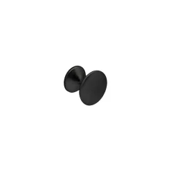 Online Hardwarexchange Bouton de meuble en zamac finition noir mat d 25 mm avec vis incluse