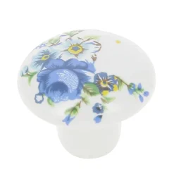 Best Bouton de meuble Locarn blanc Ø3.2cm x p.2.5cm