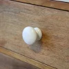 Bouton de meuble rond Belz blanc GoodHome Ø2,5 x P.2,1 cm* Bouton De Meuble