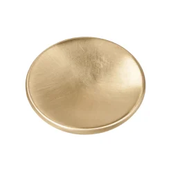 Sale Hardwarexchange Bouton de meuble zamac diamètre 40 mm laiton satiné lot de 12 piéces