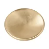 Online Hardwarexchange Bouton de meuble zamac diamètre 60 mm laiton satiné lot de 12 piéces