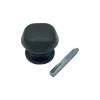 Clearance Hardwarexchange Bouton de Porte D60 mm en Aluminium GRIS ANTIQUE.