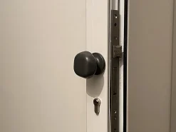 Clearance Hardwarexchange Bouton de Porte D60 mm en Aluminium GRIS ANTIQUE.