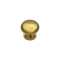 Best Hardwarexchange Bouton de porte tournant en laiton D60 mm avec carré d'expansion 7 ou 8 mm - lot de 6 boutons
