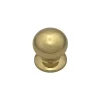 Outlet Hardwarexchange Bouton fixe de tirage de porteLot de 6 D70 mm en Laiton avec système de fixation