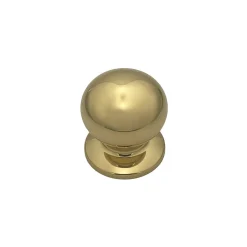 Outlet Hardwarexchange Bouton fixe de tirage de porteLot de 6 D70 mm en Laiton avec système de fixation