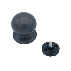 Sale Hardwarexchange Bouton tirant de porte fixe D70 mm en aluminium GRIS ANTIQUE - breveté