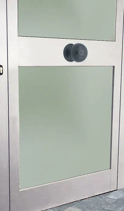 Sale Hardwarexchange Bouton tirant de porte fixe D70 mm en aluminium GRIS ANTIQUE - breveté