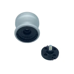 Outlet Hardwarexchange Bouton tirant de porte fixe D70 mm en aluminium Gris argent - breveté