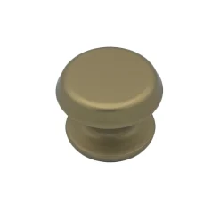 Online Hardwarexchange Bouton tirant de porte fixe D80 mm en aluminium Bronze satiné - breveté