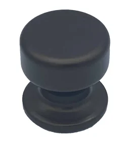 Outlet Hardwarexchange Bouton tirant de porte fixe D50 mm en aluminium Marron foncé - breveté