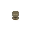 Sale Hardwarexchange Bouton tirant de porte fixe D50 mm en aluminium Bronze poli - breveté
