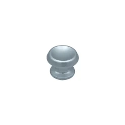 Outlet Hardwarexchange Bouton tirant de porte fixe D60 mm en aluminium Argent poli - breveté