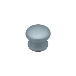 Outlet Hardwarexchange Bouton tirant de porte fixe D70 mm en aluminium Gris argent - breveté - lot de 6 boutons