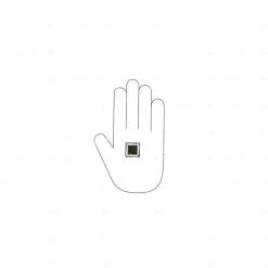Clearance Hardwarexchange Boutons pour meubles en zamac Diamètre 24 x 24 Ivoire rustique, Lot de 6