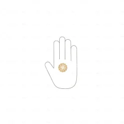 Sale Hardwarexchange Boutons pour meubles en zamac Diamètre 35 x 23 Patine royale en or ivoire, Lot de 6