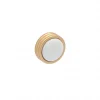Outlet Hardwarexchange Boutons pour meubles en zamac et Porcelaine Diamètre 34 Alucover laiton