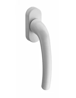 Clearance Thirard Béquille de crémone de fenêtre, carré 7mm, blanc (ral 9010)
