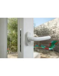 Clearance Thirard Béquille de crémone de fenêtre, carré 7mm, blanc (ral 9010)