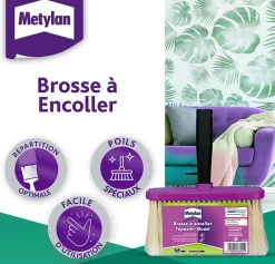 Outlet Metylan Brosse à encoller pour papier peint L.17 x l.230 x H.8 cm