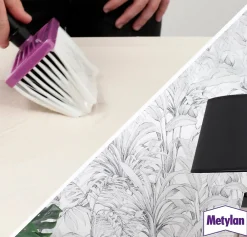 Outlet Metylan Brosse à encoller pour papier peint L.17 x l.230 x H.8 cm