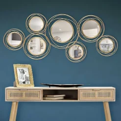 Sale Mauro Ferretti Cadre décoratif avec miroirs Specchio 124.5x4x53.5 cm
