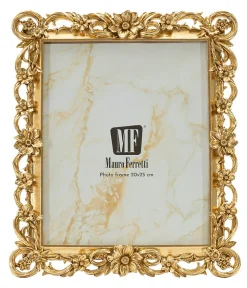 Best Mauro Ferretti Cadre en résine dorée 26,9x2x32,3 cm (mesure intérieure 20x25 cm)