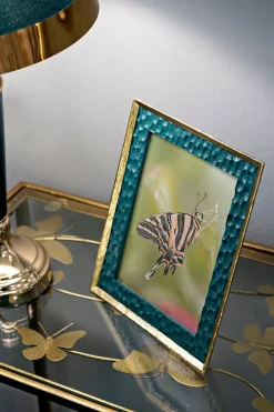 Mauro Ferretti Cadre en résine verte 20,3x2x25,3 cm (mesure intérieure 15x20 cm)
