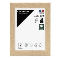 Ceanothe Cadre photo tara 13x18 cm Fabriqué en France* Cadre 13 X 18 Cm|Cadre