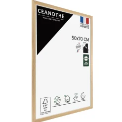 New Ceanothe Cadre photo tara 50x70 cm Fabriqué en France