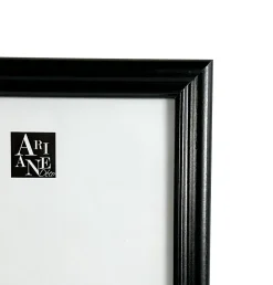 Ariane Cadre photo 50 x 70 cm moulure en MDF noir, Pomona - Cadre décoratif moderne* Cadre 50 X 70 Cm