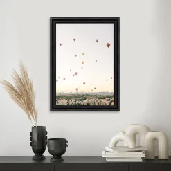 Ariane Cadre photo 50 x 70 cm moulure en MDF noir, Pomona - Cadre décoratif moderne* Cadre 50 X 70 Cm
