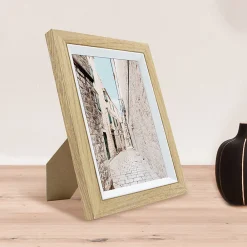Outlet Ceanothe Cadre photo actual bois blanc 13x18 cm Fabriqué en France