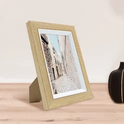 New Ceanothe Cadre photo actual bois blanc 10x15 cm Fabriqué en France
