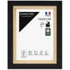 New Ceanothe Cadre photo actual bois noir 13x18 cm Fabriqué en France