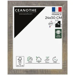 Ceanothe Cadre photo alizée brun 24x30 cm Fabriqué en France* Cadre