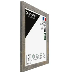 Ceanothe Cadre photo alizée brun 24x30 cm Fabriqué en France* Cadre