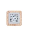 Best Ornami Cadre photo carré en raphia 18,5cm