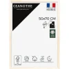 Outlet Ceanothe Cadre photo circée authentic naturel 50x70 cm Fabriqué en France