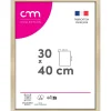 New Cadre photo Croisette cm Creation doré martelée l.43 x H.33cm