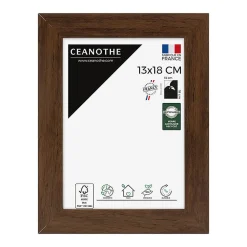 Online Ceanothe Cadre photo design éternel ébène 13x18 cm Fabriqué en France