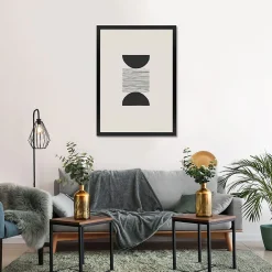 Online Ceanothe Cadre photo design éternel noir 50x70 cm Fabriqué en France