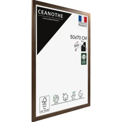 Best Ceanothe Cadre photo design éternel ébène 50x70 cm Fabriqué en France