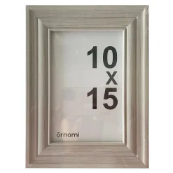 Online Ornami Cadre photo effet moulure blanc 10 x 15 cm