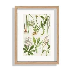 Sale Ariane Cadre photo en bois aspect chêne, double verre 21 x 29 , Duali