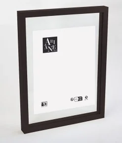Clearance Ariane Cadre photo en bois noir, double verre 21 x 29 , Duali