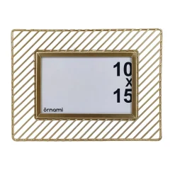 Ornami Cadre photo en métal filaire doré 10 x 15 cm* Cadre 10 X 15 Cm